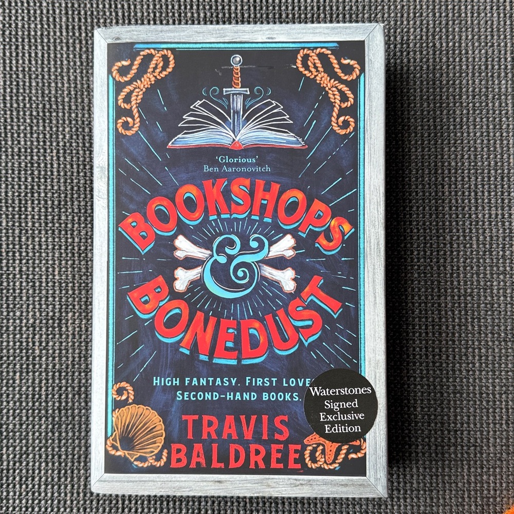 Signed Edition of Bookshops & Bonedust